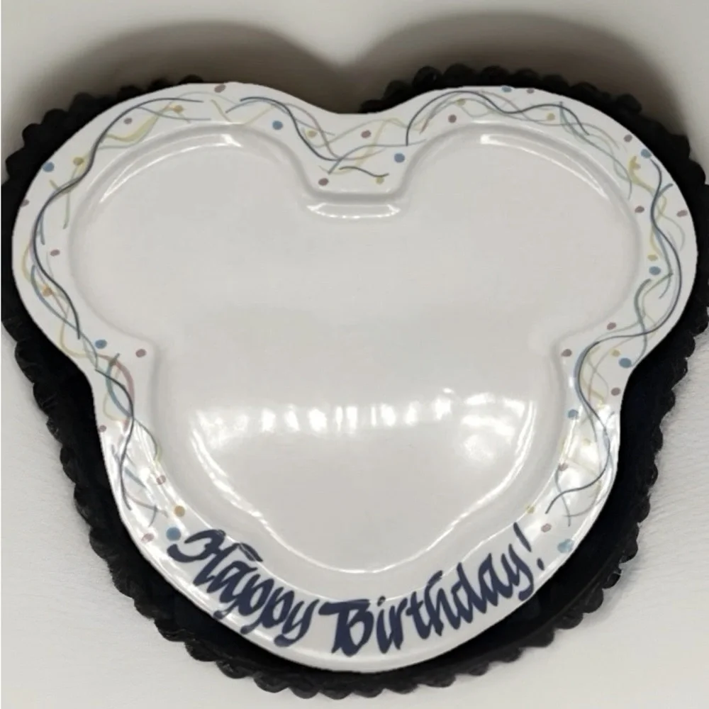 Mickey Mouse Disney “ Happy Birthday” Plate